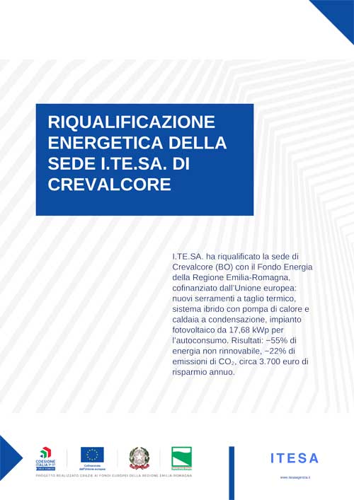 Locandina Riqualificazione energetica sede I.Te.Sa.